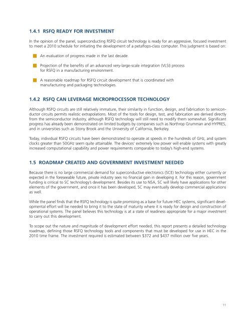 Superconducting Technology Assessment - nitrd