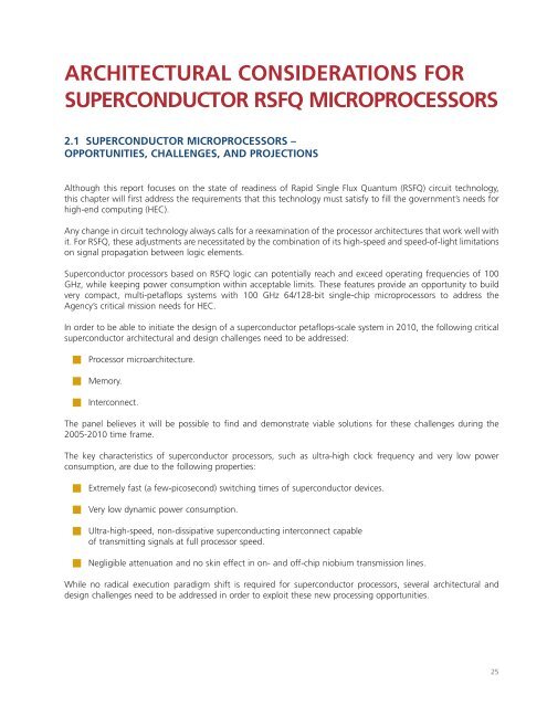 Superconducting Technology Assessment - nitrd