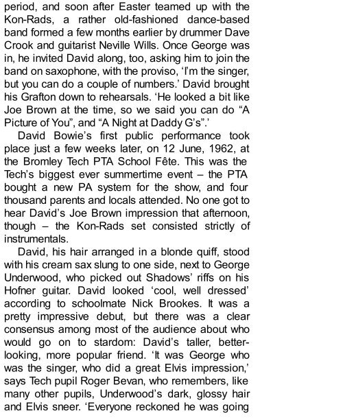 Bowie PDF Book from JFK247