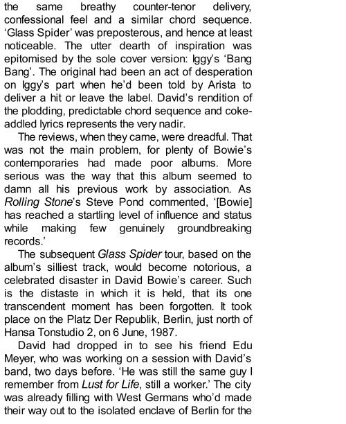 Bowie PDF Book from JFK247