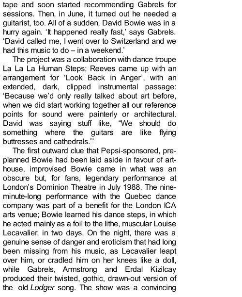 Bowie PDF Book from JFK247