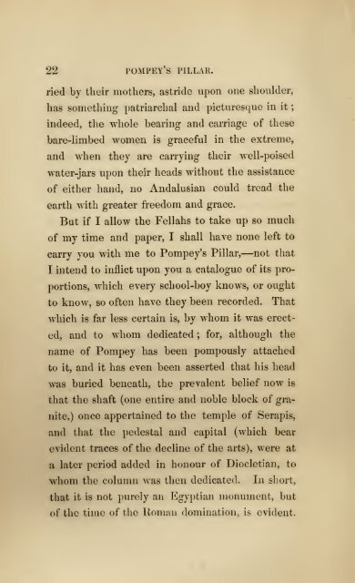 A pilgrimage to the temples and tombs of Egypt, Nubia, and ...