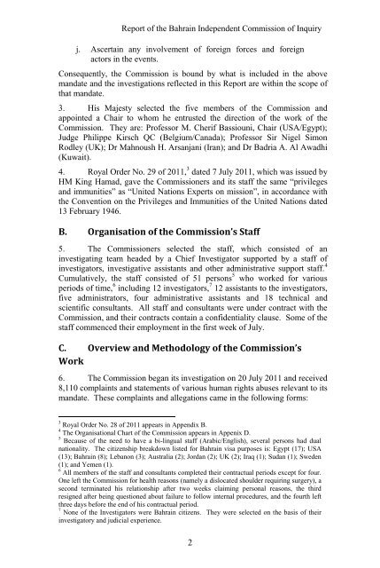 Report of the Bahrain Independent Commission of Inquiry