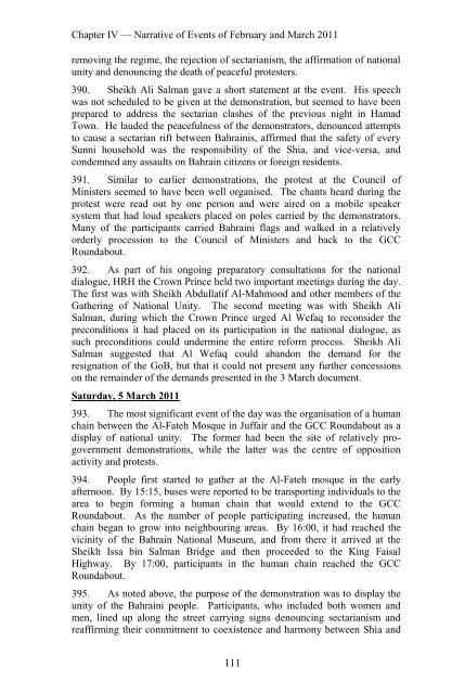 Report of the Bahrain Independent Commission of Inquiry