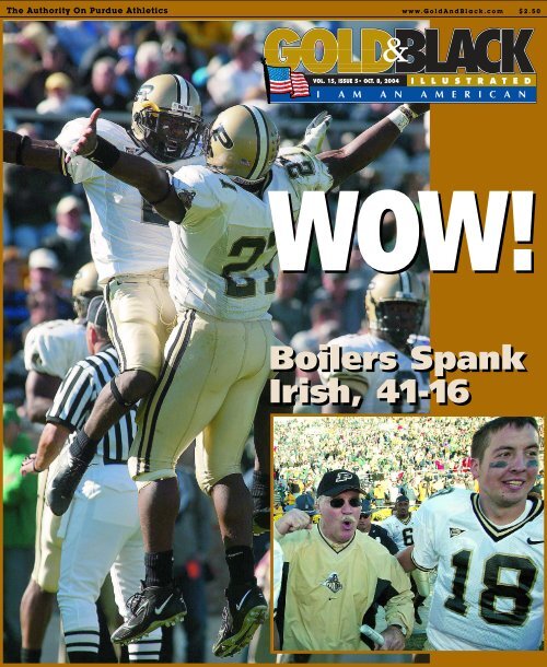 Boilers Spank Irish, 41-16 Boilers Spank Irish, 41-16