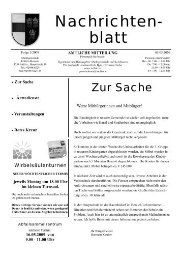 (1,11 MB) - .PDF - Marktgemeinde Irnfritz-Messern