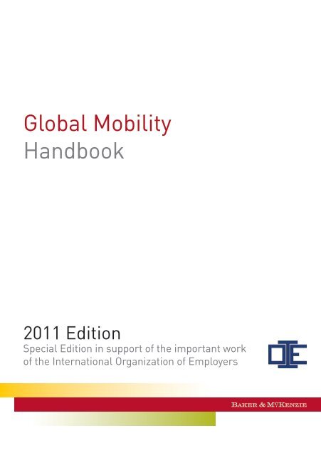 Global Mobility Handbook - Baker & McKenzie