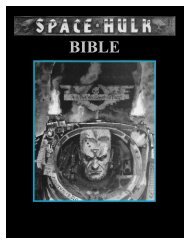 BIBLE - A Tribute to Space Hulk 1st Edition