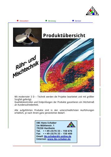 Produktübersicht - BM-technics