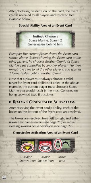 rules for Space Hulk: Death Angel - The Card - Fantasy Flight Games