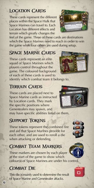 rules for Space Hulk: Death Angel - The Card - Fantasy Flight Games