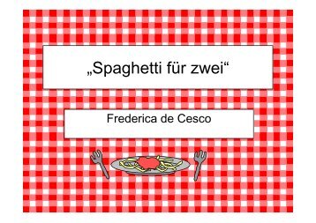 „Spaghetti für zwei“