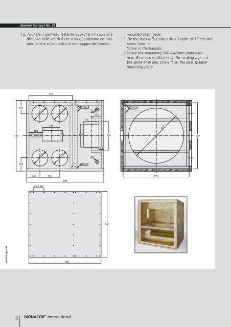 Costruire casse acustiche