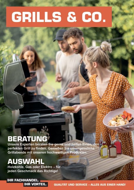 Gartenkatalog 2025 - Grills & Co. - Grills Basis