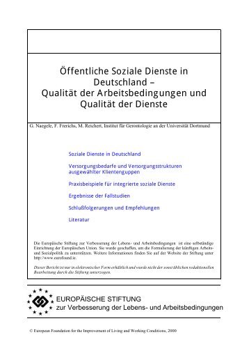 Öffentliche Soziale Dienste in Deutschland – Qualität der ...