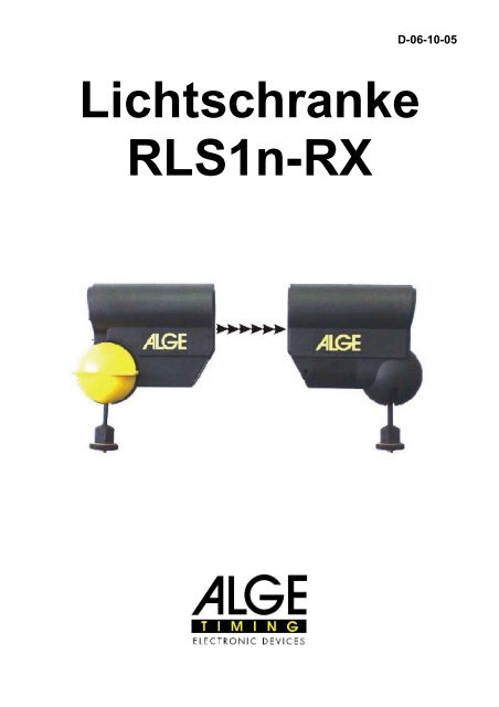 Lichtschranke Rls1n-Rx
