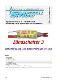 SM Anleitung Zündschalter 3 v1.01 - SM-Modellbau