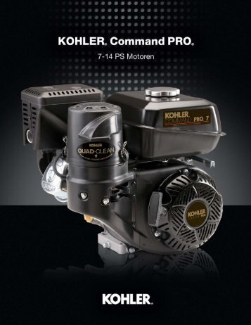 KOHLER® Command PRO - Kohler Engines