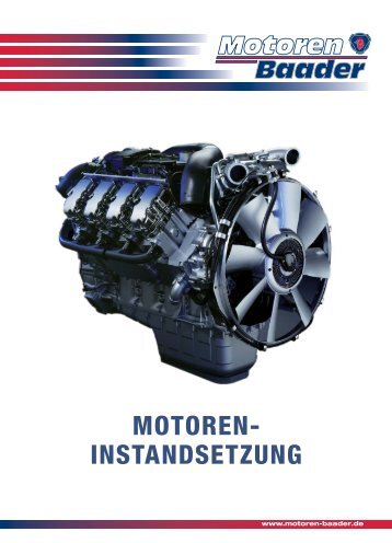 Motorinstandsetzung - Motoren Baader GmbH