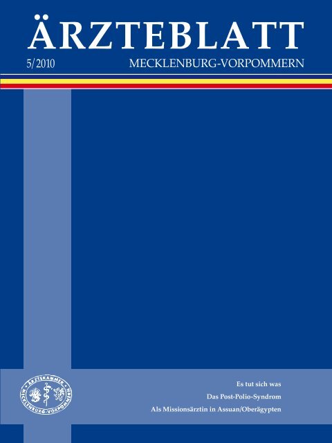 Ärzteblatt Mai 2010 - Ärztekammer Mecklenburg-Vorpommern