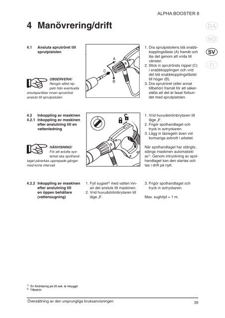 2 Beskrivning - Nilfisk PARTS - Nilfisk-Advance