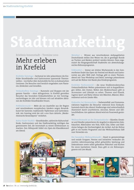 Magazin der Wirtschaftsförderung Krefeld PDF