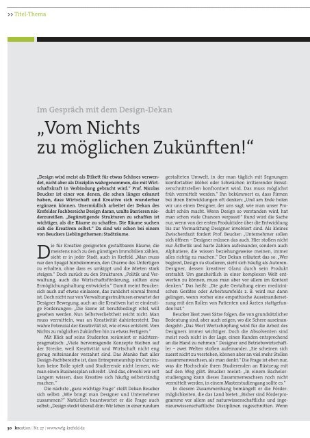 Magazin der Wirtschaftsförderung Krefeld PDF