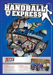 handball express - TSV Alemannia Zähringen