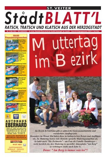 Stadtblattl Ausgabe 07 (PDF-Format, ca. 2,1 - Zentrum Kärnten in ...
