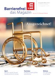 Ausgezeichnet! - Barrierefrei - Das Magazin