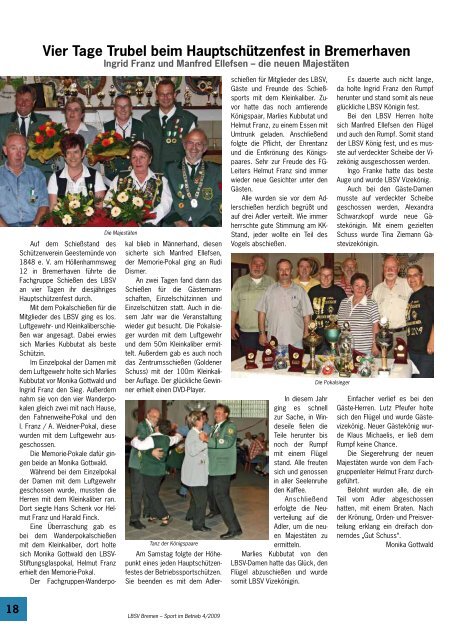 Ausgabe 2009-4 - LBSV Bremen