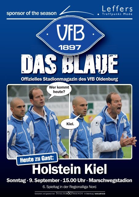 Das Blaue - Saison 2012/2013 #3 - VfB Oldenburg