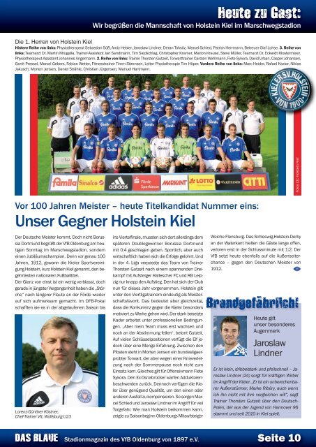 Das Blaue - Saison 2012/2013 #3 - VfB Oldenburg