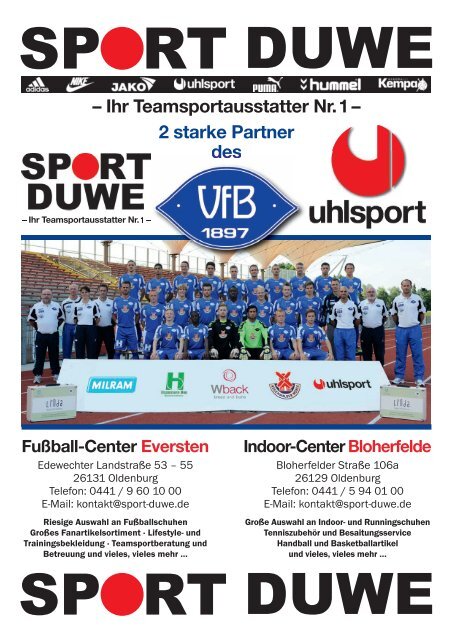 Das Blaue - Saison 2012/2013 #3 - VfB Oldenburg