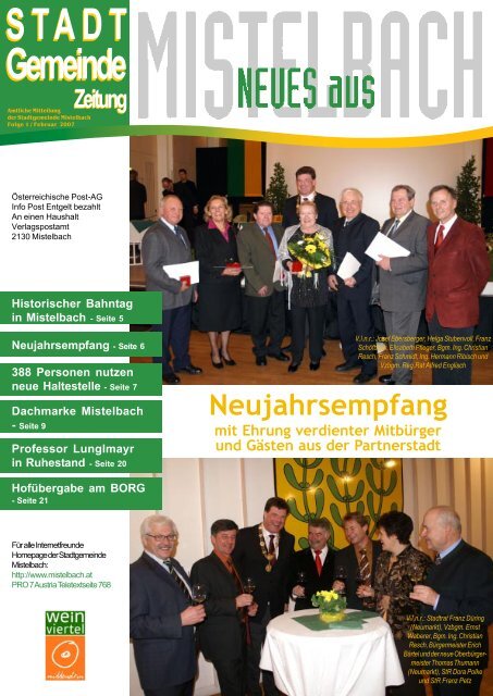 Gemeindezeitung 2007 1 Mistelbach