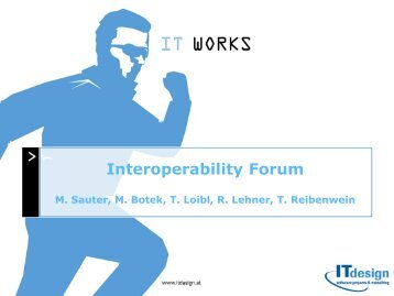 Interoperability Forum - ITdesign