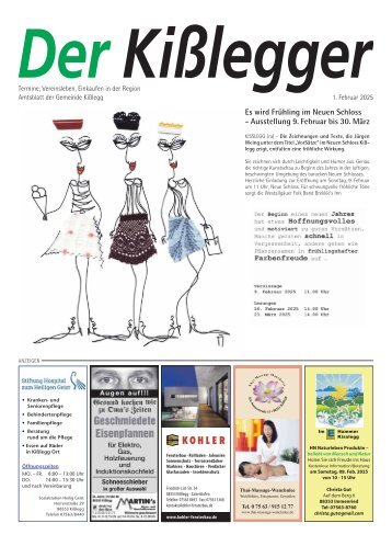 01.02.2025 Der Kißlegger