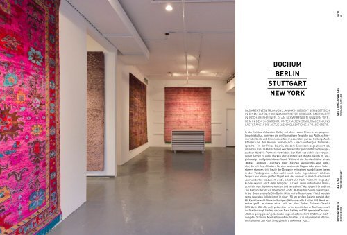 Bochum Berlin Stuttgart New York Jan Kath