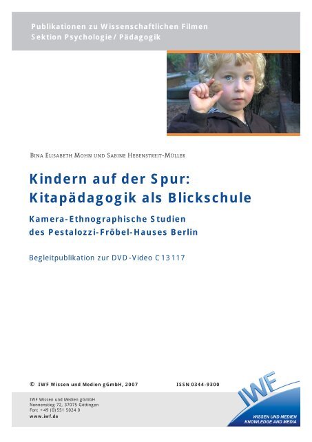 Kindern Auf Der Spur Das Pestalozzi Frobel Haus