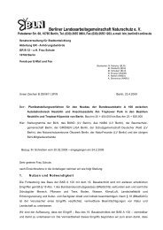 Berliner Landesarbeitsgemeinschaft Naturschutz e. V.