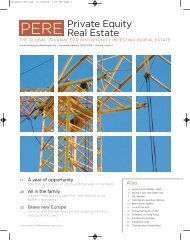 Private Equity Real Estate - PERE