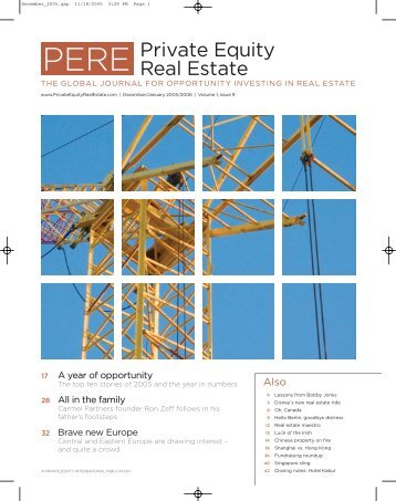 Private Equity Real Estate - PERE