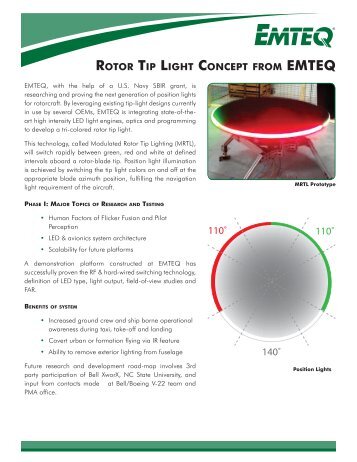 ROTOR TIP LIGHT CONCEPT FROM - Emteq