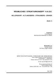 räumliches strukturkonzept hase - Kommunales Nachbarschaftsforum