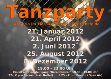 Tanzparty-2012 - Tanzschule Balance Arts