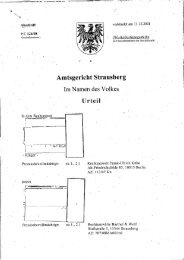 Urteil vom 11.12.08 des Amtsgerichts Strausberg - Strausberger ...