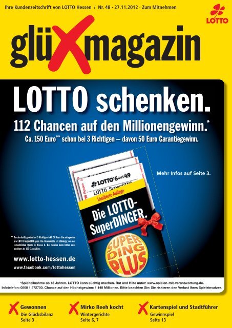 1. Preis - LOTTO-Hessen