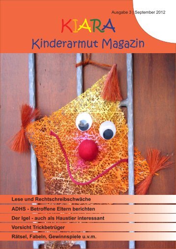 Ausgabe 3 - Kinderarmut - Armut der Kinder