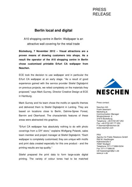 Berlin local and digital - Neschen AG