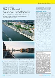 Berlin: Projekt saubere Stadtspree - wwt-online.de